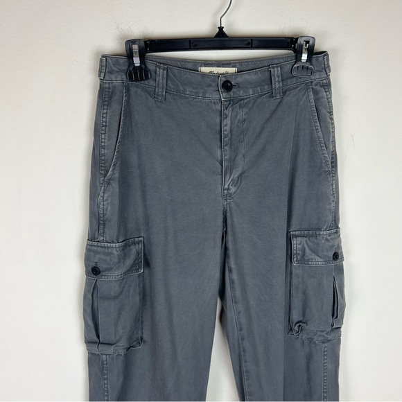 Madewell Garment-Dyed Low-Slung Baggy Straight Cargo Pants Size 24 - Picture 7 of 11
